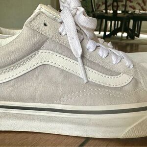 Vans Gray Canvas Sneakers